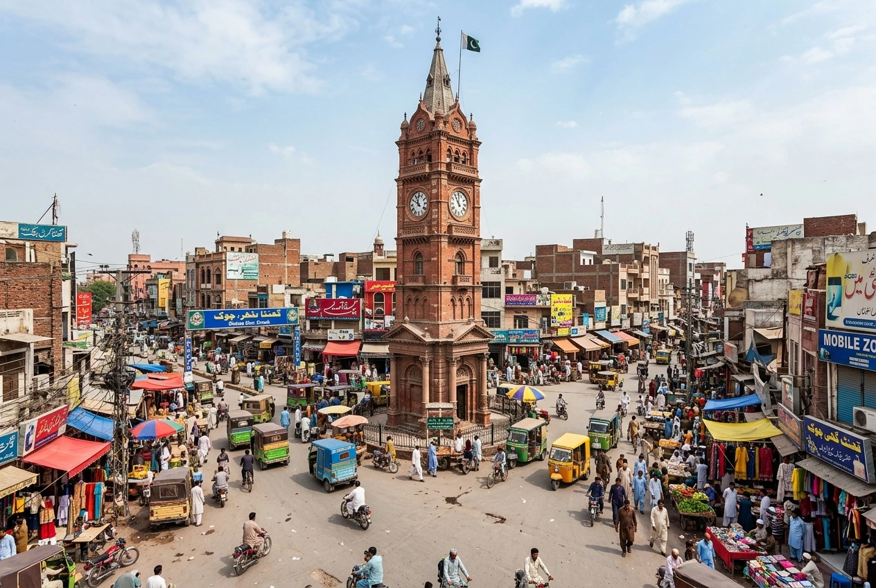 Clock Tower (Ghanta Ghar), Faisalabad