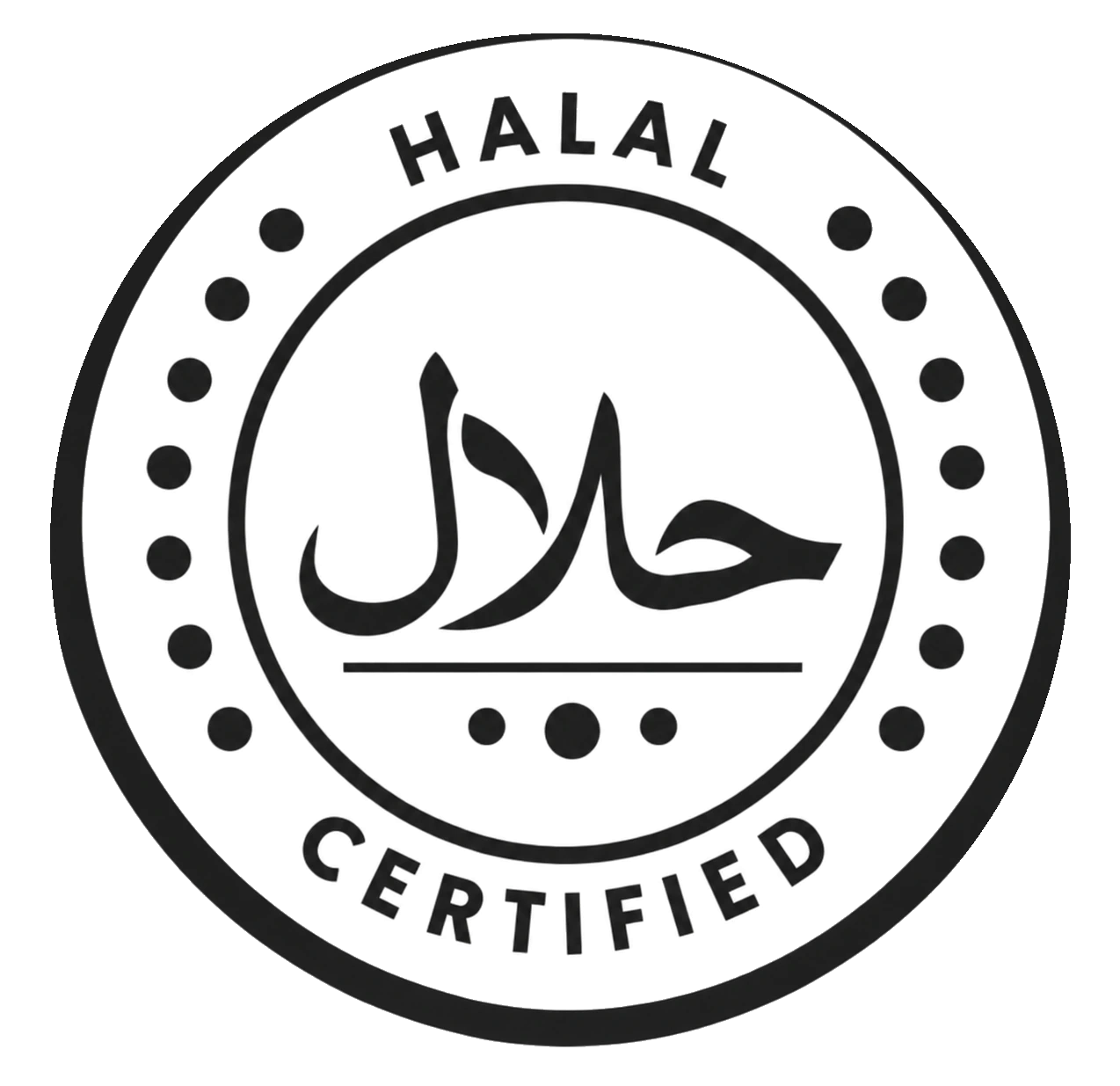 100% Halal Certified