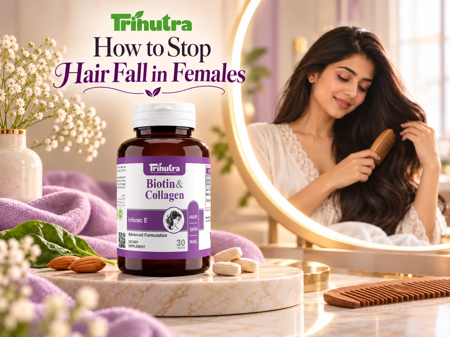 How to Stop Hair Fall in Females