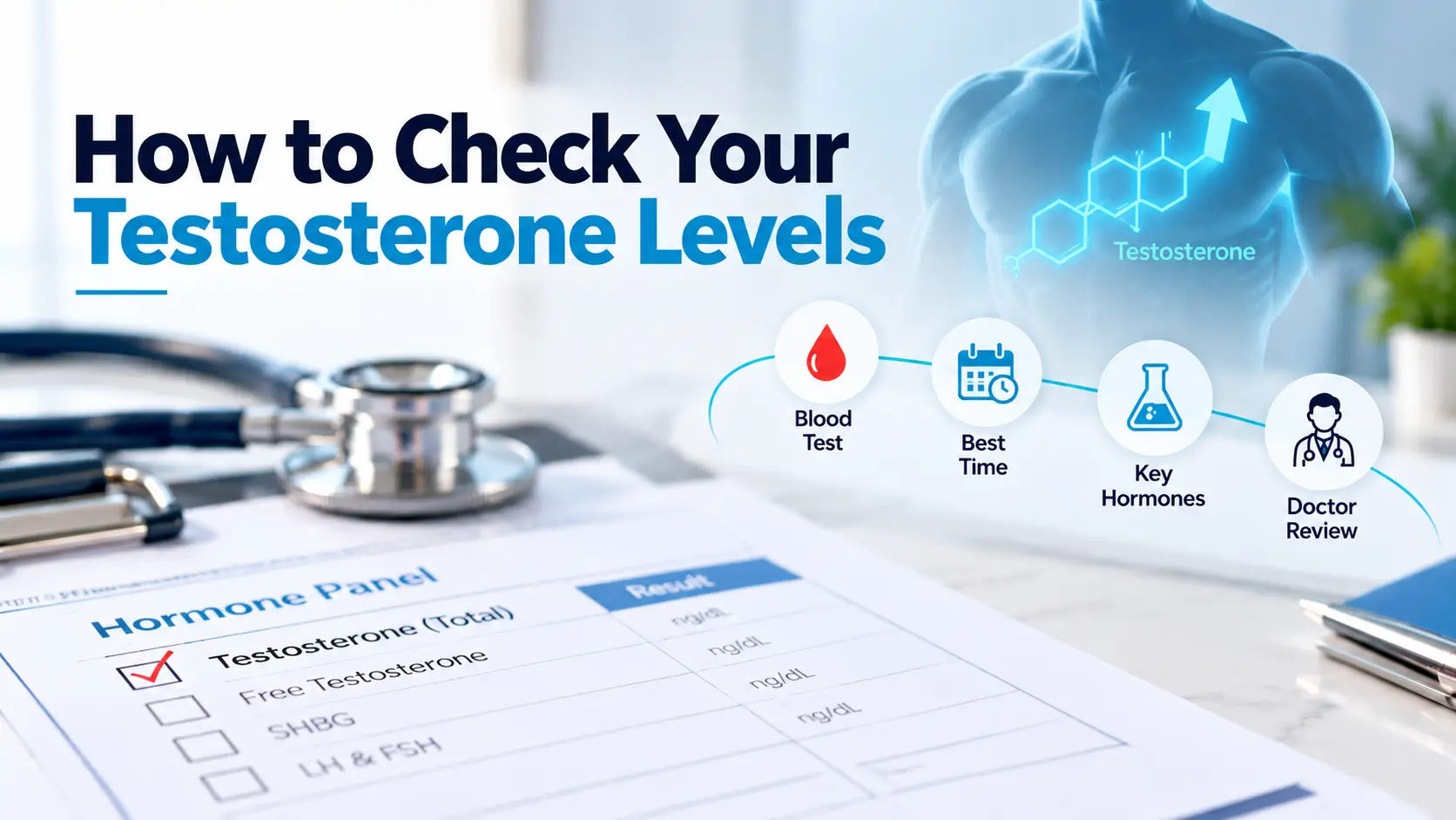 How to Check Your Testosterone Levels: