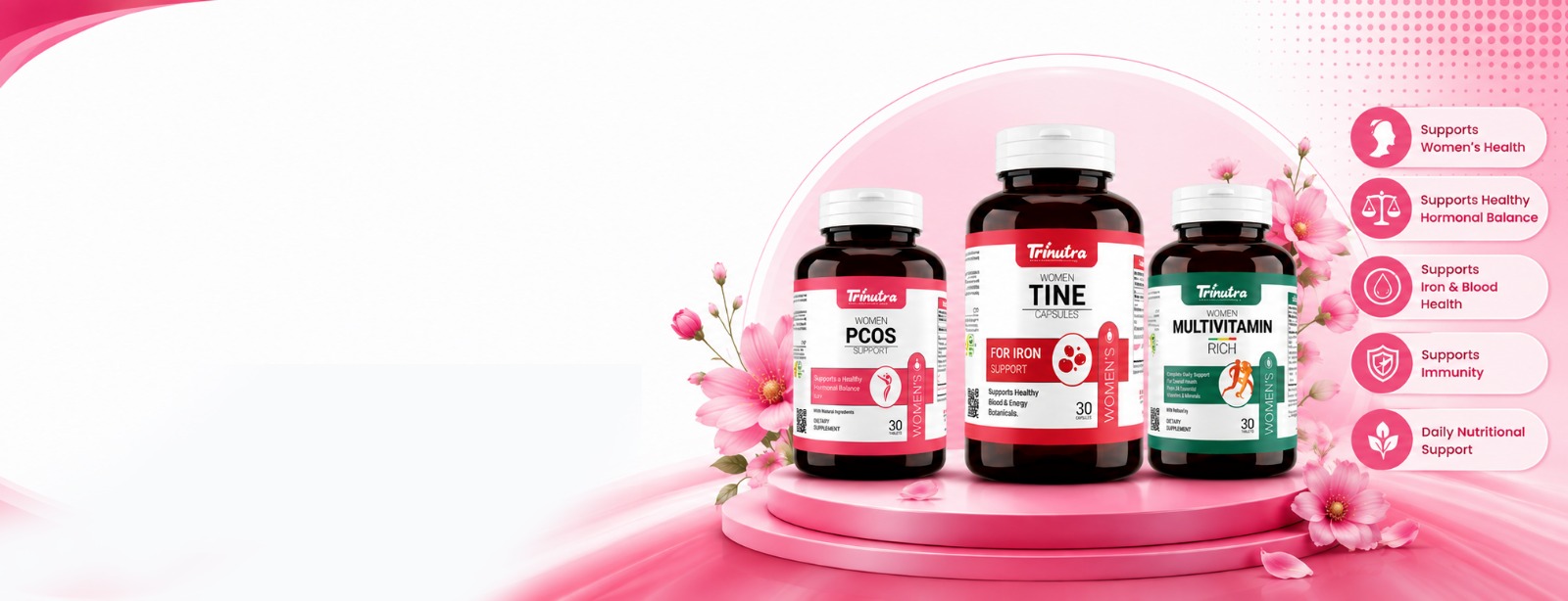 Women's Health & Support Promotional Banner
