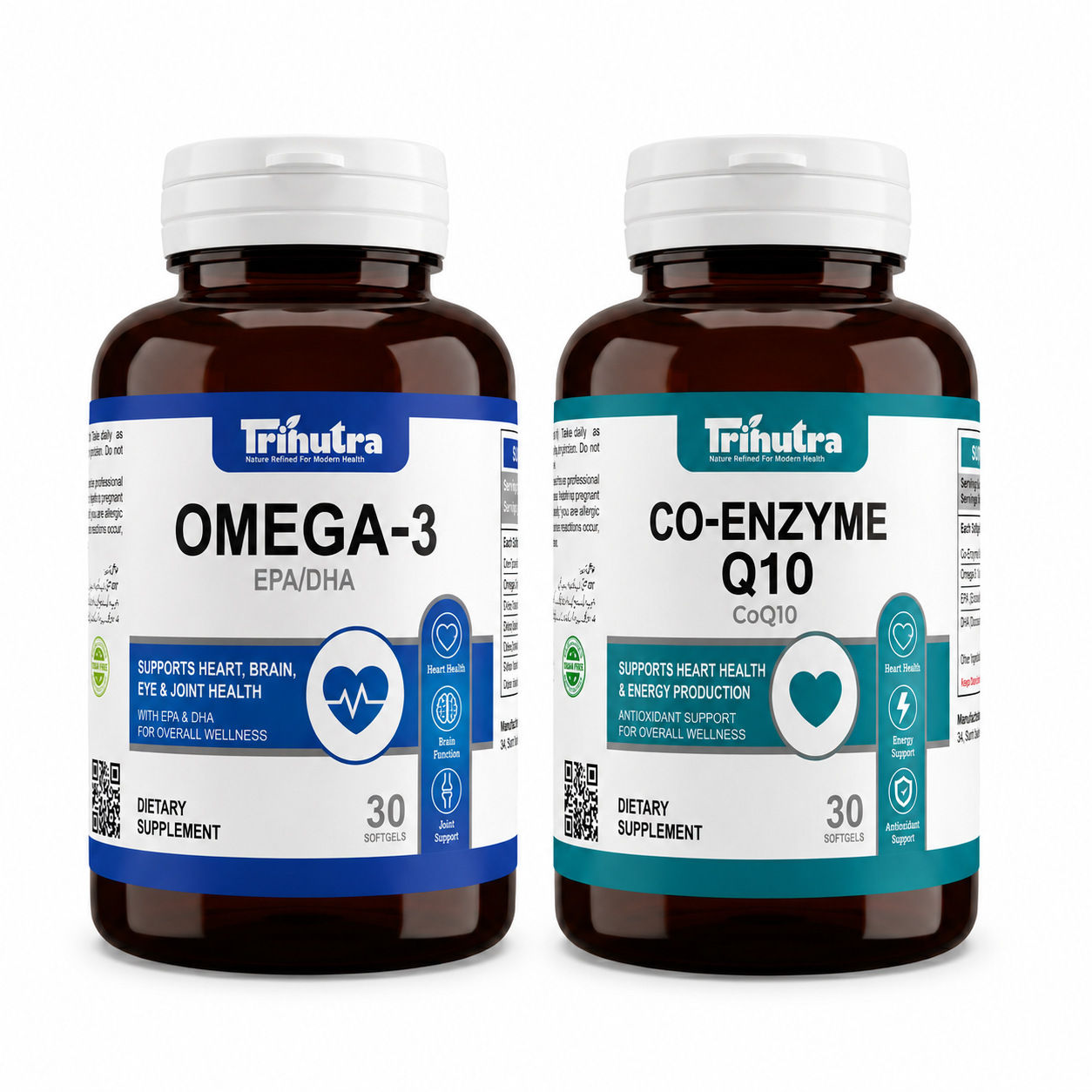 Heart & Energy Bundle – Omega-3 OMVIG-3 + Co-Enzyme Q10