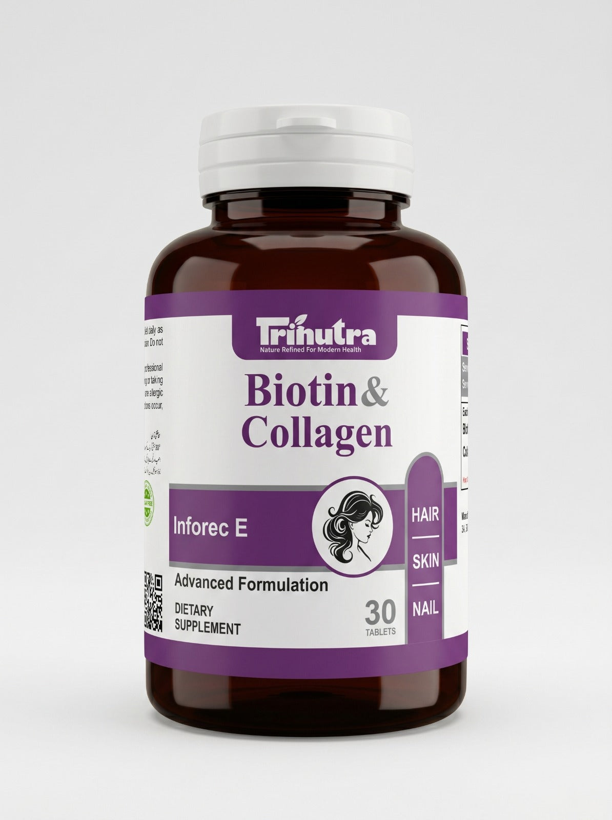 Biotin & Collagen Inforec E Tablets – 30 Tablets